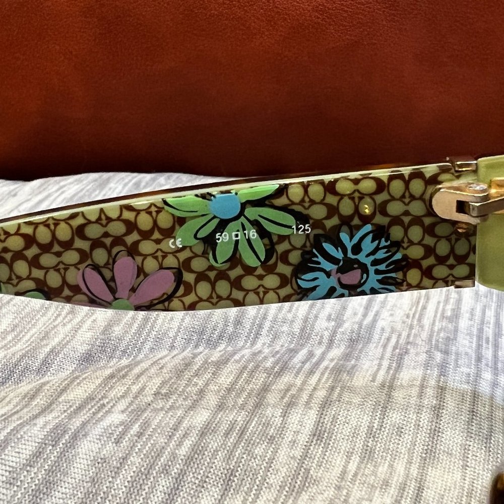 Coach Peony Sunglasses S471 - Picture 5 of 7